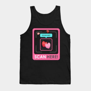 cute and funny valentine gift be mine on valentine's day Tank Top